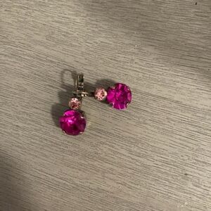 Mariana drop earrings pink